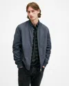 Allsaints Bassett Bomber Jacket In Jackson Blue