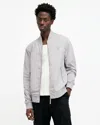 Allsaints Bassett Bomber Jacket In Malt Grey