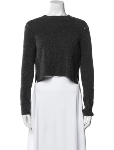 Pre-owned Allsaints Bateau Neckline Sweater In Black
