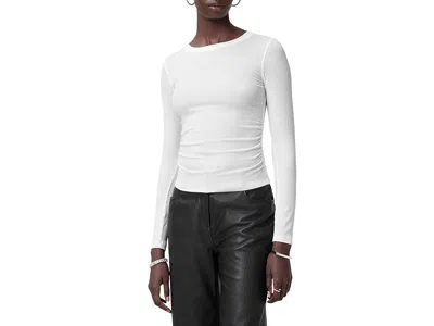 Allsaints Bec Long Sleeve T-shirts In White