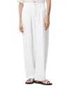 Allsaints Becca Linen Pants In White
