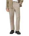 Allsaints Beckley Slim Fit Chinos In Neutral