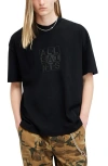 ALLSAINTS ALLSAINTS BELOW LOGO COTTON GRAPHIC T-SHIRT