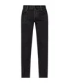 Allsaints Belt-loop Jeans In Black