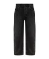 Allsaints Belt-loop Jeans In Black