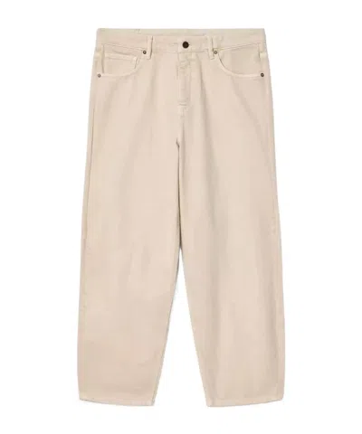 Allsaints Belt Loop Jeans In Neutral