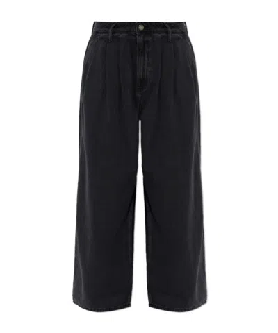Allsaints Belt-loop Jeans In Black