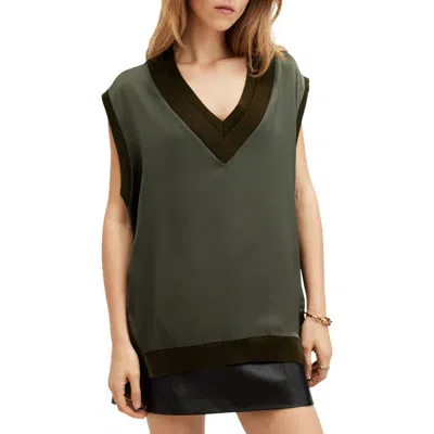 ALLSAINTS ALLSAINTS BERN MERINO WOOL TANK TOP