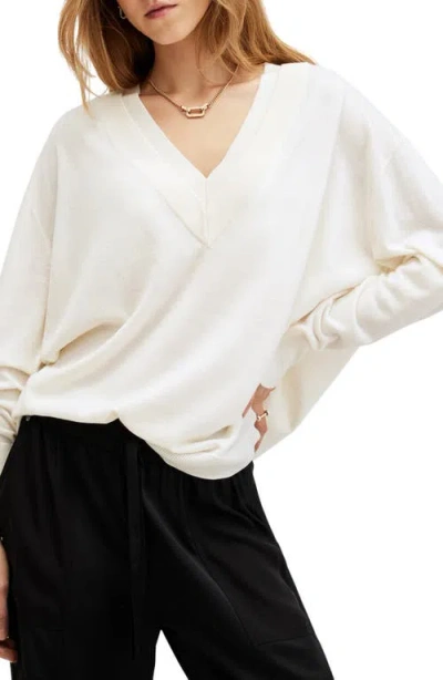 ALLSAINTS ALLSAINTS BERN V-NECK WOOL SWEATER