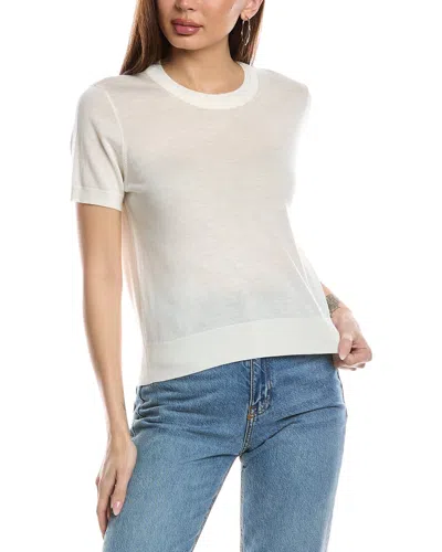 Allsaints Bern Wool T-shirt In White