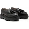 Allsaints Beth Tassel Loafer In Black