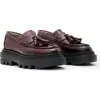 Allsaints Beth Tassel Loafer In Burgundy
