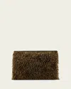 Allsaints Bettina Beaded Clutch Bag