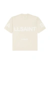 Allsaints Biggy Logo Graphic T-shirt In Cream