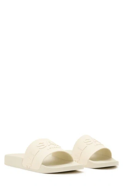 Allsaints Biggy Slide Sandal In Animal Print