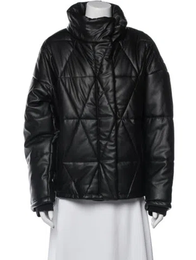 Pre-owned Allsaints Biker Jacket W/ Tags In Black