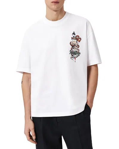 ALLSAINTS BLADE OVERSIZED FIT TEE