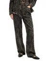 Allsaints Blake High Rise Jeans In Jinx Golden Brown In Jinx Golden Brown
