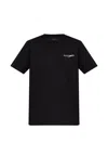 Allsaints Guardian Amelie Short Sleeve Graphic Logo T-shirt With Back Print In Black