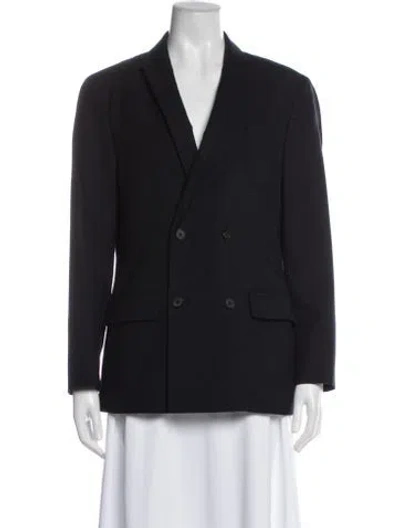 Pre-owned Allsaints Blazer In Blue