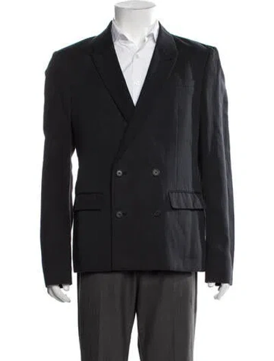 Pre-owned Allsaints Blazer In Blue