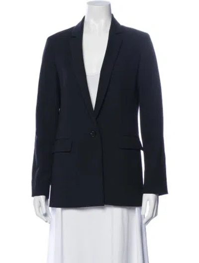 Pre-owned Allsaints Blazer In Blue