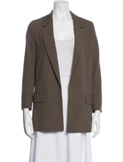 Pre-owned Allsaints Blazer In Gray
