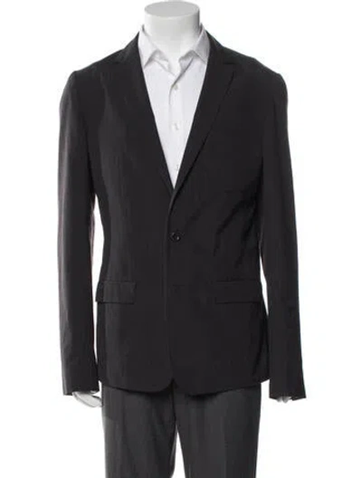 Pre-owned Allsaints Blazer In Gray