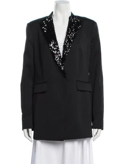 Pre-owned Allsaints Blazer In Gray