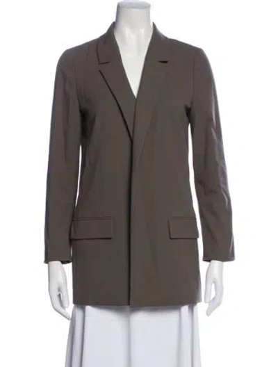 Pre-owned Allsaints Blazer In Grey