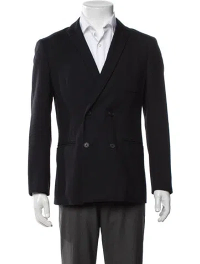 Pre-owned Allsaints Blazer In Grey