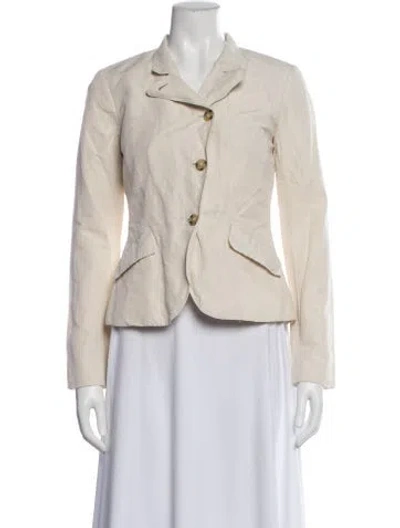 Pre-owned Allsaints Blazer In Neutral