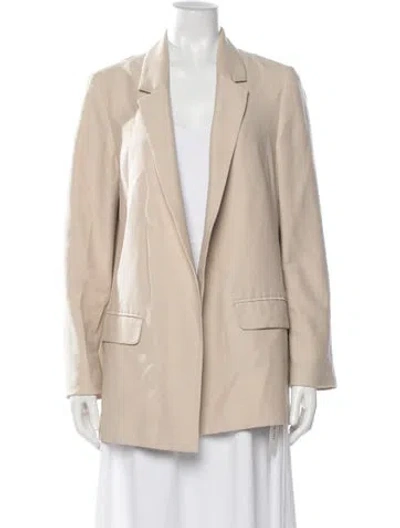 Pre-owned Allsaints Blazer In Neutrals