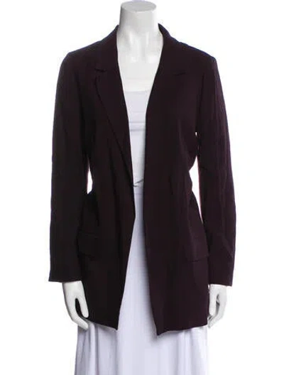 Pre-owned Allsaints Blazer In Purple