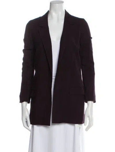 Pre-owned Allsaints Blazer In Purple