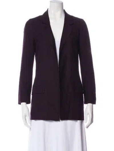 Pre-owned Allsaints Blazer In Purple