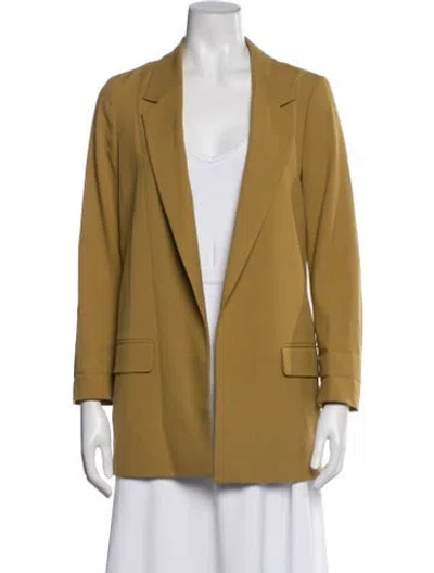 Pre-owned Allsaints Blazer In Yellow