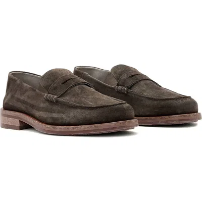 Allsaints Bloom Convertible Penny Loafer In Brown