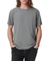 Allsaints Bodega Crew Neck T-shirt In Fossil Grey