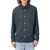 Allsaints Bodhi Relaxed Fit Button Front Shirt In Odyssey Blue