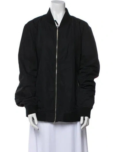 Pre-owned Allsaints Bomber Jacket In Black