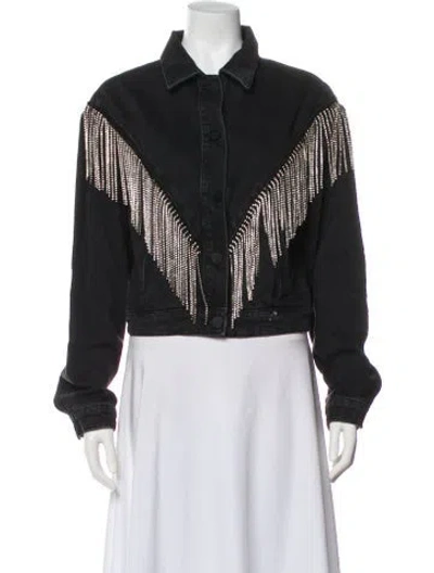 Pre-owned Allsaints Bomber Jacket In Black