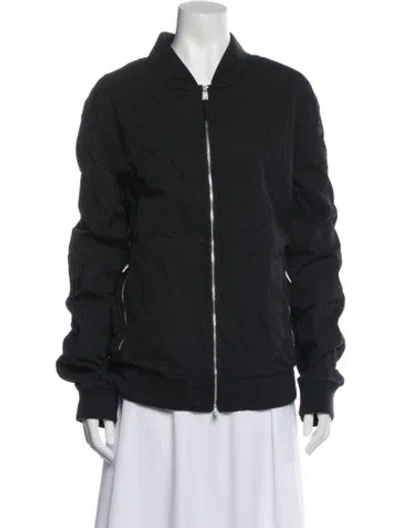 Pre-owned Allsaints Bomber Jacket In Black