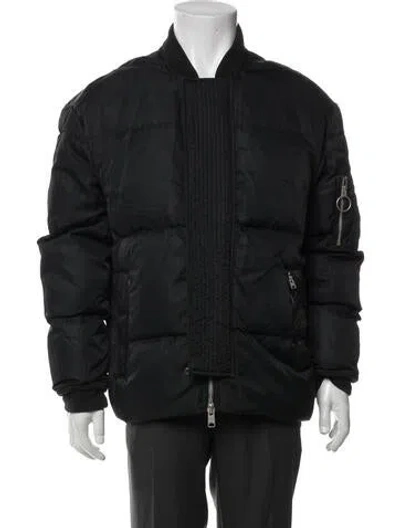 Pre-owned Allsaints Bomber Jacket In Black