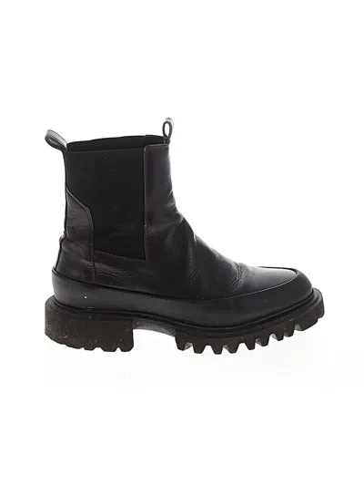 Pre-owned Allsaints Boots In Black