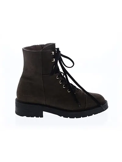 Pre-owned Allsaints Boots In Green