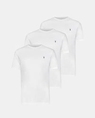 ALLSAINTS ALLSAINTS BRACE BRUSHED COTTON T-SHIRTS 3 PACK,