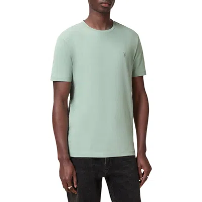 Allsaints Brace Cotton T-shirt In Blue