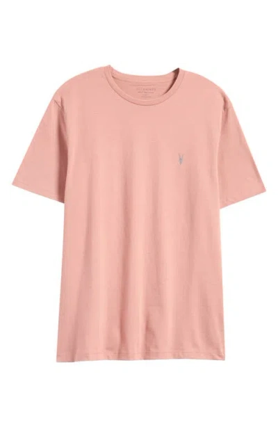 Allsaints Brace Cotton T-shirt In Cleo Pink