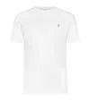 Allsaints Mens Opticwhite Tonic Crewneck Cotton-jersey T-shirt Xl In White